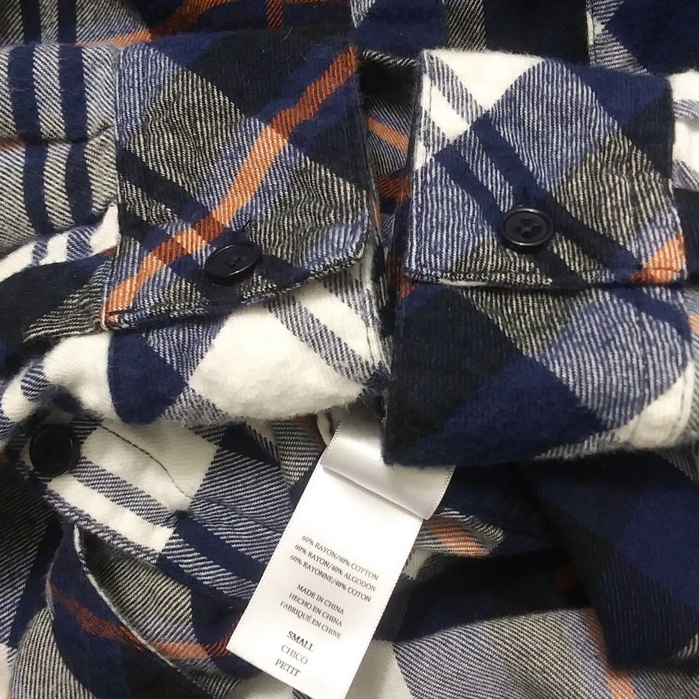 Rails Hunter Soft Plaid Flannel Button Down Shirt… - image 7